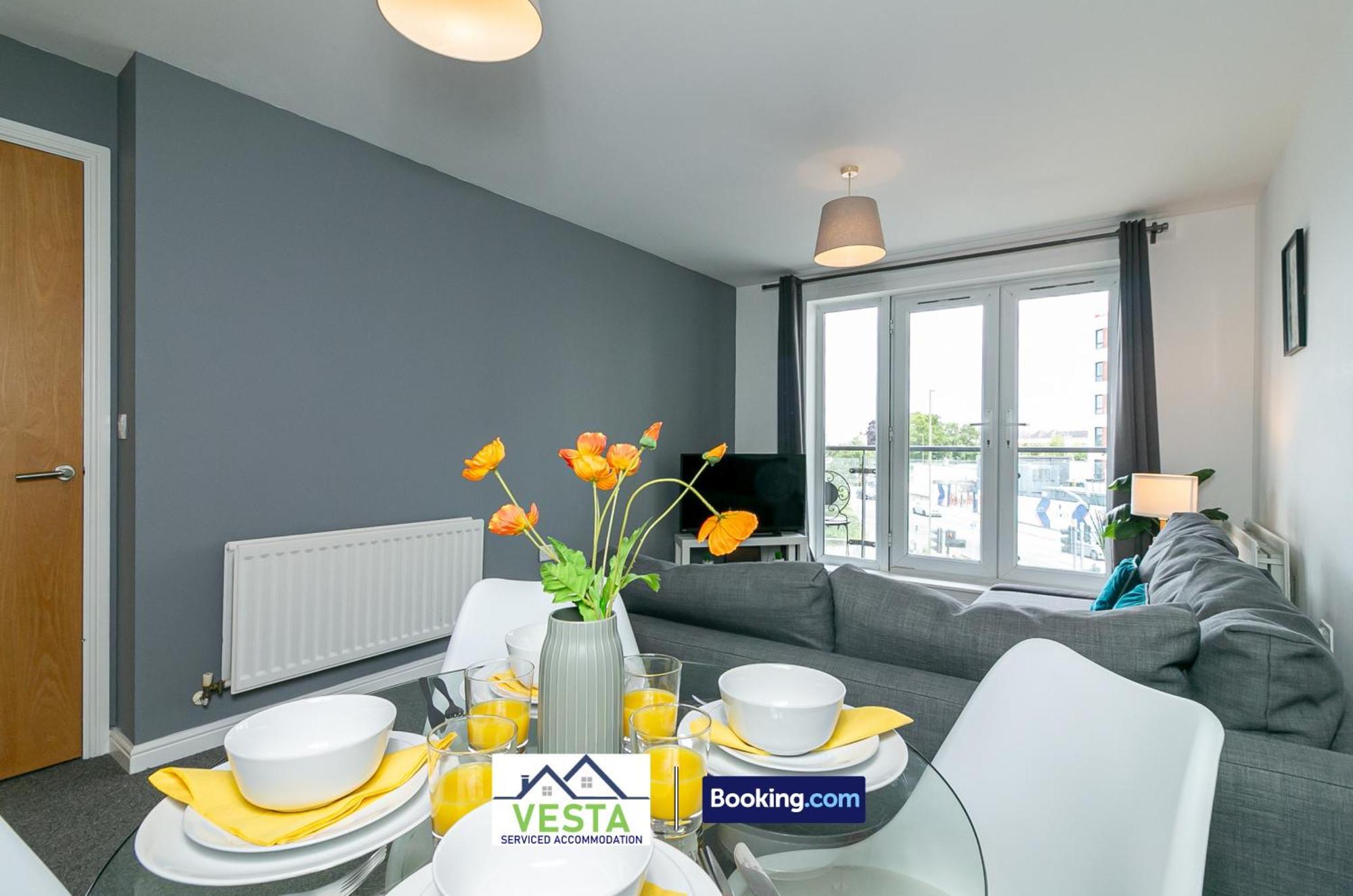 Apartment Two Bedrooms By Vesta Serviced & Short Lets Hatfield With Free Wifi