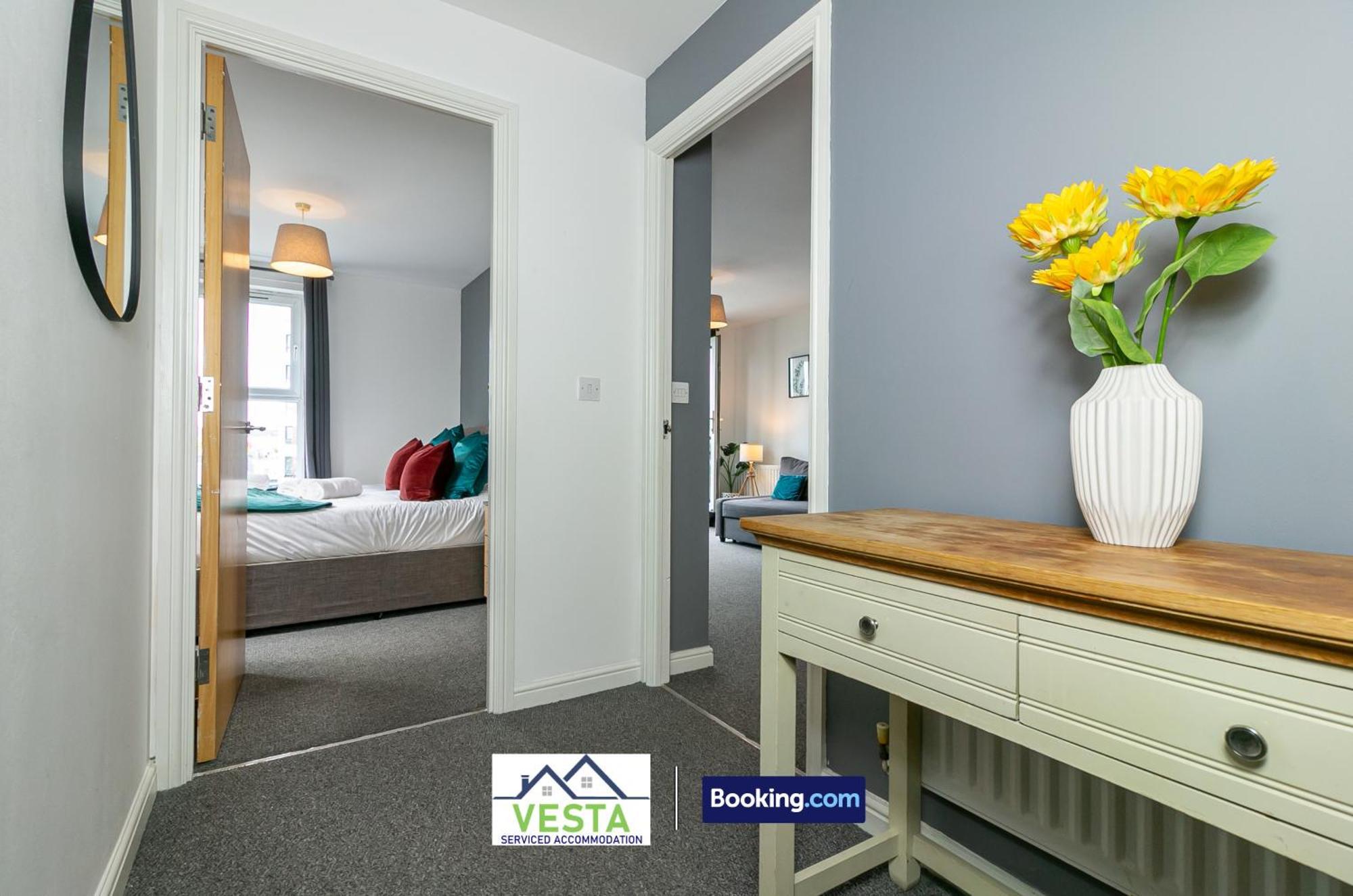 Apartment Two Bedrooms By Vesta Serviced & Short Lets Hatfield With Free Wifi *