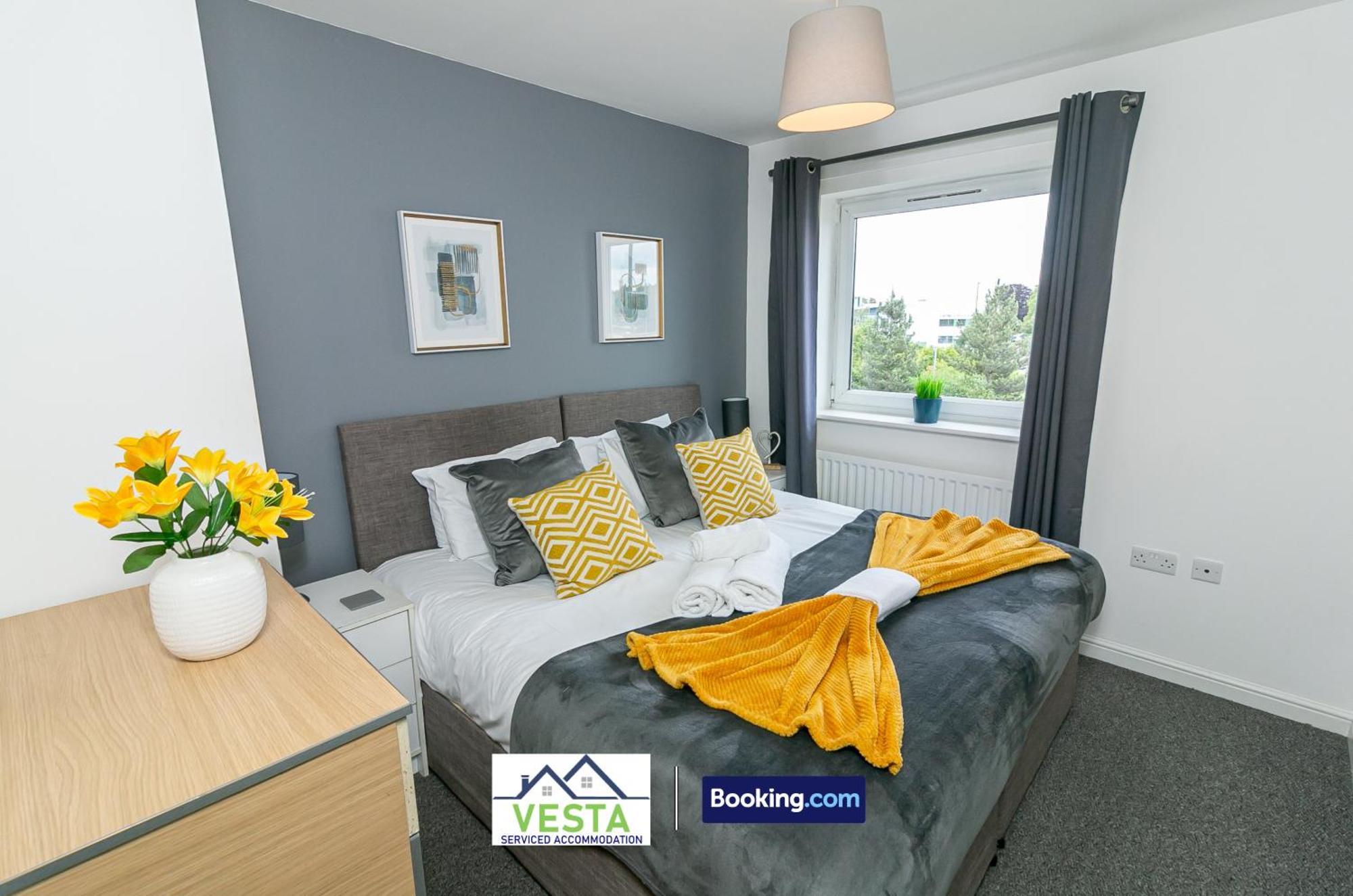 Two Bedrooms By Vesta Serviced & Short Lets Hatfield With Free Wifi