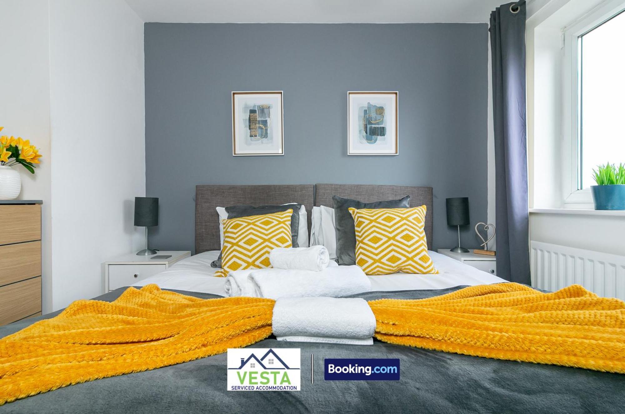 Apartment Two Bedrooms By Vesta Serviced & Short Lets Hatfield With Free Wifi