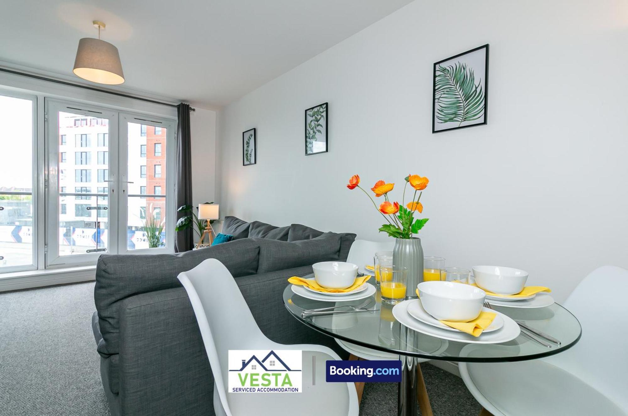 Apartment Two Bedrooms By Vesta Serviced & Short Lets Hatfield With Free Wifi Hatfield (Hertfordshire)